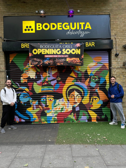 Carlos Moya Brings Colour and memory back to Elephant and Castle.